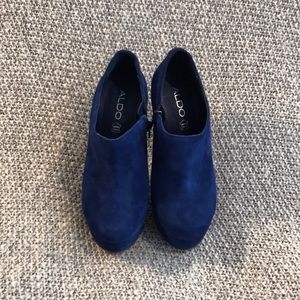 Aldo Blue platform heels